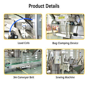 फैक्टरी प्रत्यक्ष बिक्री 5-50 किलोग्राम थोक बैग पैकेजिंग के लिए थोक बैग पैकेजिंग के लिए उच्च सटीकता ग्रेन्यूल फिलिंग मशीन - Product Image 2