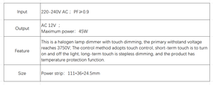 220-240V <span class=keywords><strong>AC</strong></span> đầu vào 12V Đầu Ra Halogen Đèn Dimmer pcba thiết kế ánh sáng pcba sản xuất dịch vụ tùy chỉnh lắp ráp điện tử - Product Image 4
