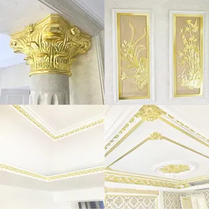 14*14cm Taiwan Hand-grasp Gold Foil Leaf For Film Ceiling Gilding Gold Leaf Sheets For Furniture Home Decoration Gold Foil Paper