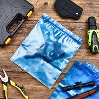Custom Blue Transparent PE Rostfreier Schutz Plastiktüte Rostschutz verpackung für Metalle Korrosions schutz verpackung