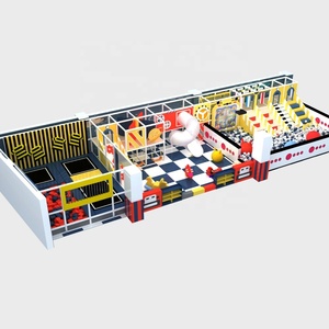 Parque Infantil Interior con Temática de Dibujos Animados, Centro de Juegos para Niños, Material PP, Castillo Inflable Moderno, Instalación de Parque de Diversiones - Product Image 3