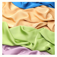 Haute couture robe Satin rouleau tissu tissé Techniques échantillon gratuit Polyester 75d * 95d Imitation acétate Satin tissu