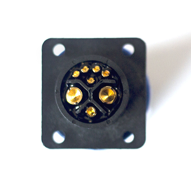 M23 8pin 6pin or 2+1+5 New Energy Electric Motorcycle Charging Port Waterproof Connector for Lithium Battery