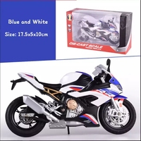Modèles de motos en alliage en gros d'usine, jouets de simulation de moto, modèle de moto S1000RR en métal moulé sous pression, modèle de voiture en métal moulé sous pression