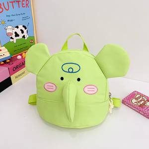 กระเป๋าเป้เด็กการ์ตูนช้างน่ารักใหม่ สำหรับเด็กอนุบาล ชายหญิง กระเป๋าใส่ขนมสุดเทรนดี้ กระเป๋าหนังสือขนาดเล็กน้ำหนักเบาสำหรับเด็กวัยเตาะแตะ - Product Image 6
