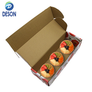 Caja de comida rápida Deson impresa personalizada, ventaja UV creativa, laminación mate en relieve, pollo frito, Sushi, comida para bebés, Kraft - Product Image 4