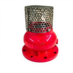 H42x डक्टाइल आयरन फ्लड फुट वाल्व, जर्मन मानक निर्यात-ग्रेड फुट वाल्व; चीन कारखाने में अनुकूलित ओएम फुट वाल्व; - Product Image 1