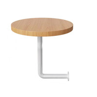 Table Ronde Murale Moderne en Pierre pour Salons de Thé, Pâtisseries et Cafés – Table de Banquette Tendance Origine Fujian