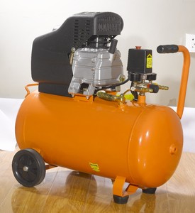 Compresor de Aire de Pistón de Accionamiento Directo APCOM, 2HP 3HP, Portátil, Tanque de 9L-100L, 8 Bar, Lubricado con Aceite, para Pintura en Aerosol y Uñas - Product Image 4