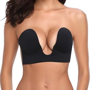 Sujetador sin Tirantes <span class=keywords><strong>TITU</strong></span> Gothic Plunge con Relleno Extraíble, Soporte con Aro, Sujetador Adhesivo Invisible para Vestidos sin Espalda - Product Image 5