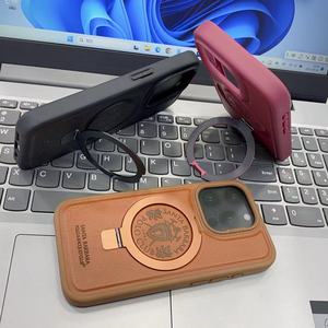 Nuova Custodia Magnetica Invisibile in Pelle Polo <span class=keywords><strong>Primo</strong></span> di Tendenza per iPhone 17 Pro Max 16 Pro Max con Supporto Integrato - Product Image 3