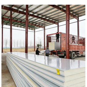 Paneles Aislantes para Paredes Interiores, Panel XPS, Panel Sándwich para Cámaras Frigoríficas Móviles, Venta Caliente de Fábrica - Product Image 3