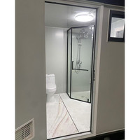 Préfabriqué pas cher prix camp petit vip luxe portable salle de bain wc douche mobile chine portable toilette extérieure pour l'événement à vendre