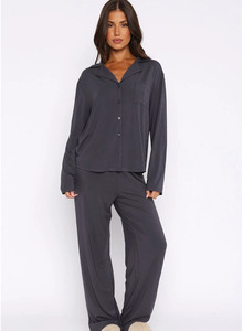 <span class=keywords><strong>Pigiama</strong></span> di bambù <span class=keywords><strong>pigiama</strong></span> da donna personalizzato Set di pigiami di lusso da salotto primavera Set di <span class=keywords><strong>pigiama</strong></span> donna in cotone da donna - Product Image 6