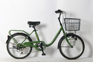 Vélo de ville 20 pouces à 6 vitesses, cadre en acier, pour femmes et adultes – Vente directe usine - Product Image 2