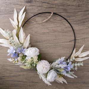 Guirlande de fleurs artificielles Xuanna, arrangement floral décoratif à suspendre au mur, pour mariage, décoration de la maison CF01312A - Product Image 3