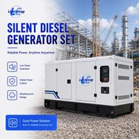 50kW-150kW Geräuscharmer Dieselgenerator Wassergekühltes Dieselaggregat 220/380V ATS Automatischer Start 50/60Hz