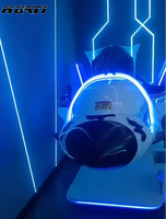 Simulateur de vol en réalité virtuelle à 360 degrés le plus vendu pour parcs d'attractions intérieurs et centres commerciaux – Équipement MR pour avions de chasse