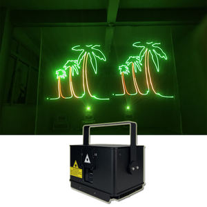 Laser de scène couleur pleine gamme avec contrôle ILDA DMX et application mobile, effet d'animation 3D, pour DJ, club, soirée, bar - Product Image 2