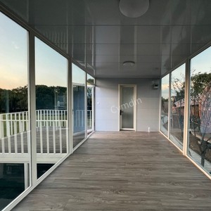 Maison modulaire sur structure en acier, design moderne, pour hôtels et camps - Product Image 2