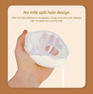 Tire-lait portable, tire-lait mains libres, collecteur de lait maternel portable, tire-lait manuel pour l'alimentation du bébé - Product Image 6