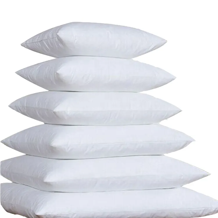 Cheap quality pillow insert White Down Alternative Microfiber guarantee non-woven fabric neck pillow