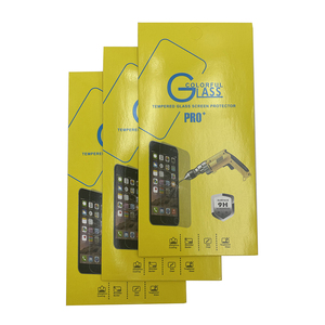 Protector de pantalla de vidrio templado transparente alto 9H al por mayor caliente Premium para Apple <span class=keywords><strong>iPhone</strong></span> 12 13 14 15 Pro Max - Product Image 1