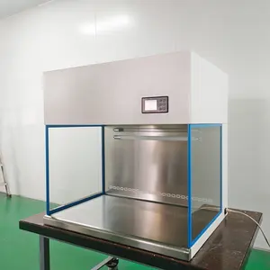 Mini gabinete de flujo laminar pequeño de escritorio/Banco limpio de flujo de aire/muebles de laboratorio FUME HOOD