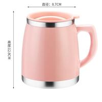304 tasse thermos sous vide à Double paroi en acier inoxydable avec poignée pour Camping voyage théière à café à boire directement