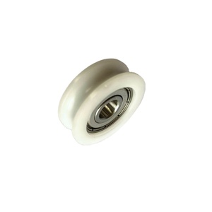 Polea <span class=keywords><strong>de</strong></span> <span class=keywords><strong>Plástico</strong></span> <span class=keywords><strong>con</strong></span> Ranura en U <span class=keywords><strong>de</strong></span> 8*30*10 mm <span class=keywords><strong>con</strong></span> <span class=keywords><strong>Rodamiento</strong></span> <span class=keywords><strong>de</strong></span> Bolas <span class=keywords><strong>de</strong></span> Acero Inoxidable 608 para Rodillo <span class=keywords><strong>de</strong></span> Puerta <span class=keywords><strong>de</strong></span> Garaje - Product Image 1