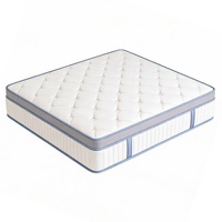 Matelas à ressorts ensachés en mousse, matelas de lit d'hôtel, confort, haute élasticité et bonne résilience, design sans odeur