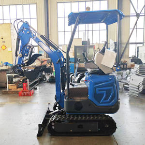 Hoogwaardige 1,2 ton kleine graafmachine voor thuis, boerderij, multifunctionele micro-graafmachine, landschapsarchitectuur, zero tail <span class=keywords><strong>swing</strong></span> rupsmini-graafmachine - Product Image 2