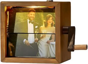 Flip Book Personalizzato con Foto Animazione a Cornice Cofanetto Flip Book Azionato a Manovella Album Fotografico con Luce Flip Book Azionato a Manovella - Product Image 3