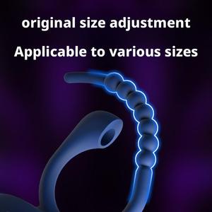 Anpassen von Sexspielzeug für männliche Cockring Juguetes Sexuales Vibrator Cockring Adult Toys Penis Ring Sextoys Silikon Delay Ring - Product Image 4