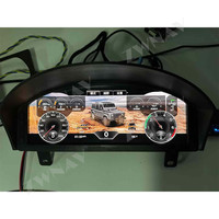 ZWNAV Navigateur GPS 12,3 pouces avec écran LCD numérique pour Land Rover Defender 2012-2016 avec carte mondiale, installation Plug & Play