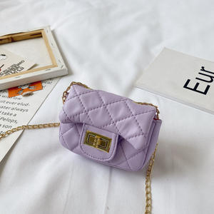 Tas pundak selempang anak perempuan, tas pundak selempang gadis kecil pita Mini bermerek modis untuk anak-anak - Product Image 3