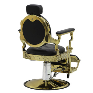 Sillas multiusos De <span class=keywords><strong>Peluqueria</strong></span>, sillón reclinable personalizado, silla de peluquero de Metal Vintage clásica de lujo - Product Image 2