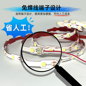 2025 B40 12V/24V điện áp kép 2835 LED Strip ánh sáng không thấm nước IP67 sử dụng ngoài trời cho LED thư dấu hiệu & thư kênh - Product Image 3