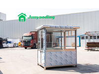 Maisons préfabriquées portables contemporaines et minimalistes OEM/ODM Junyaoding avec panneaux sandwich pour usage en villa ou appartement