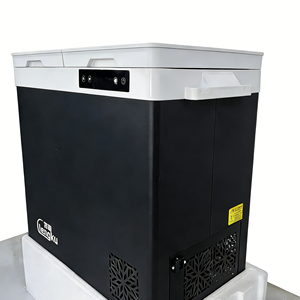 Réfrigérateur de voiture 12V/24V de haute qualité 58L, mini-réfrigérateur domestique 220V - Glacière portable pour boissons fraîches - Product Image 1