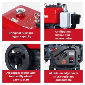 Motor de Maquinaria Confiable de 20HP con Arranque Eléctrico y Refrigeración por Agua, Bomba Incluida, Larga Vida Útil y Precio Directo de Fábrica - Product Image 3
