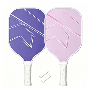 ไม้พายพิคเคิลบอลน้ำหนักเบา ดีไซน์ทันสมัย สีน้ำเงินม่วง แกนไม้ป็อปลาร์เนื้อแข็ง ด้ามจับกันลื่น สำหรับผู้ใหญ่ ใช้ได้ทุกฤดู รูปทรงมาตรฐาน - Product Image 3