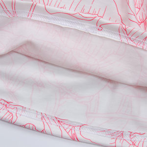 Abiti di cotone Casual estivi per bambini di alta qualità con volant floreale a spalla <span class=keywords><strong>elegante</strong></span> da bambina - Product Image 4