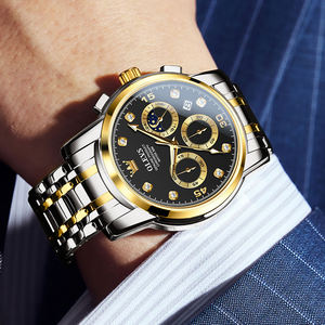   Reloj Deportivo Multifuncional con Fase Lunar, Cronógrafo de Moda, Reloj de Cuarzo de Acero Inoxidable para Hombre, 2889 Estilos Más Vendidos - Product Image 5
