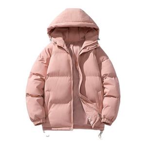 เสื้อพัฟเฟอร์ผู้ชาย ดีไซน์เนอร์ออกแบบโลโก้เอง ผ้าฝ้าย บุใยสังเคราะห์ สำหรับฤดูหนาว สีดำ โพลีเอสเตอร์ สำหรับกิจกรรมกลางแจ้ง - Product Image 1