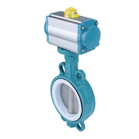 Vanne de régulation papillon motorisée en fonte Baichuan DN50-DN200 à bride wafer pour eau, huile et gaz