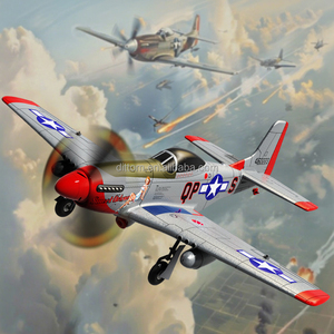 MOFLY P-51D 1/16 Avión de Combate P-51D Warcraft de EE. UU., Planeador Volador RC FPV de 2.4G con Cámara - Product Image 2