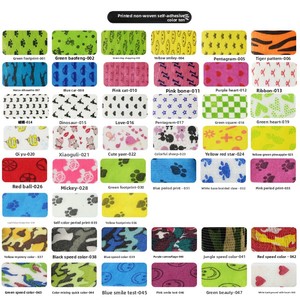 Pansement auto-adhésif de qualité médicale pour <span class=keywords><strong>animaux</strong></span> de compagnie, motif dessin animé, classe I, pour envelopper les pattes des chiens et des <span class=keywords><strong>animaux</strong></span>, anti-salissures, désinfectant infrarouge lointain - Product Image 2