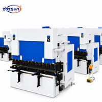 Presse plieuse électrohydraulique automatique CNC de 125 tonnes et 4000 mm pour la fabrication d'acier