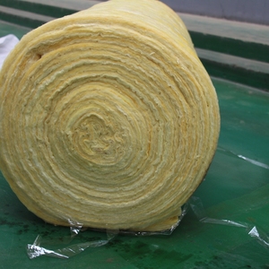 Nhà máy nóng bán chống cháy và chống âm thanh cách nhiệt sợi mỏng đồng bằng 50mm kính chăn len - Product Image 2